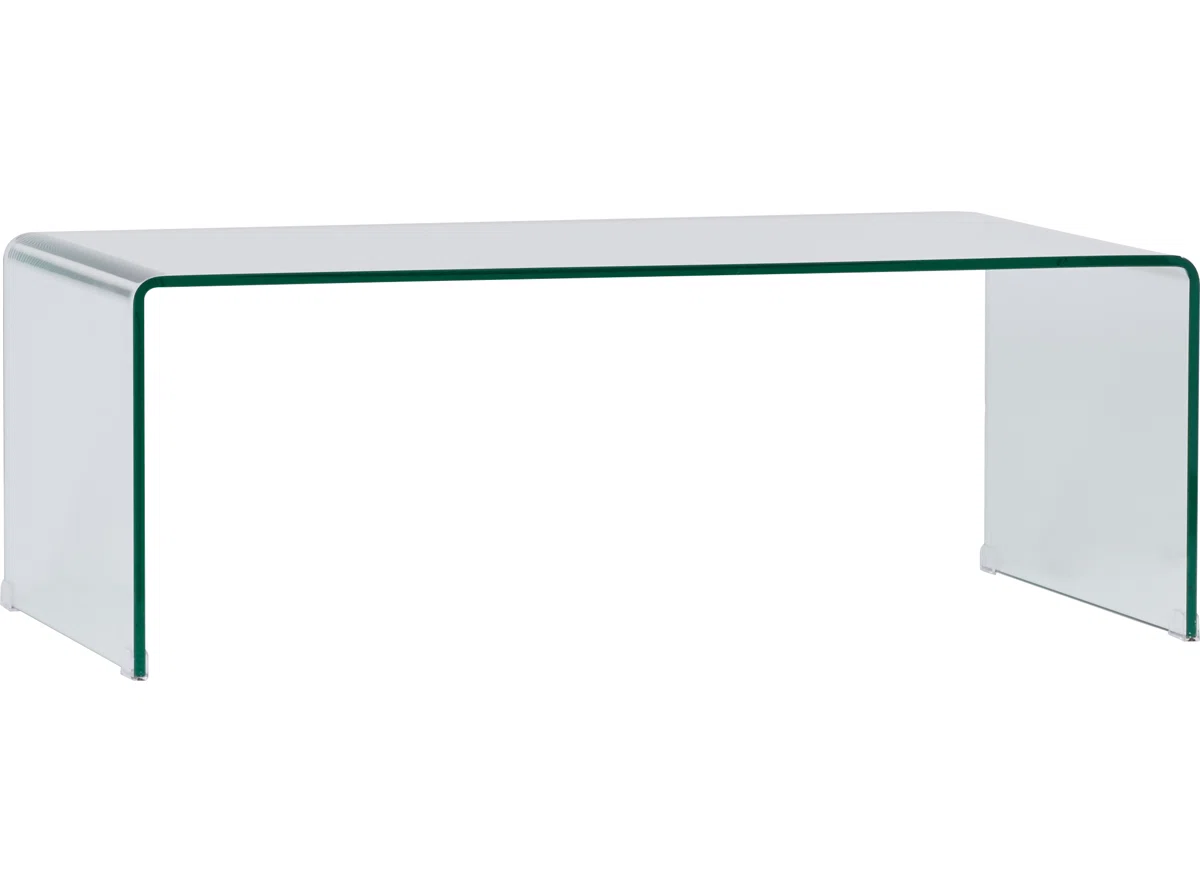 Table basse Dasher en verre – Élégance et transparence contemporaine