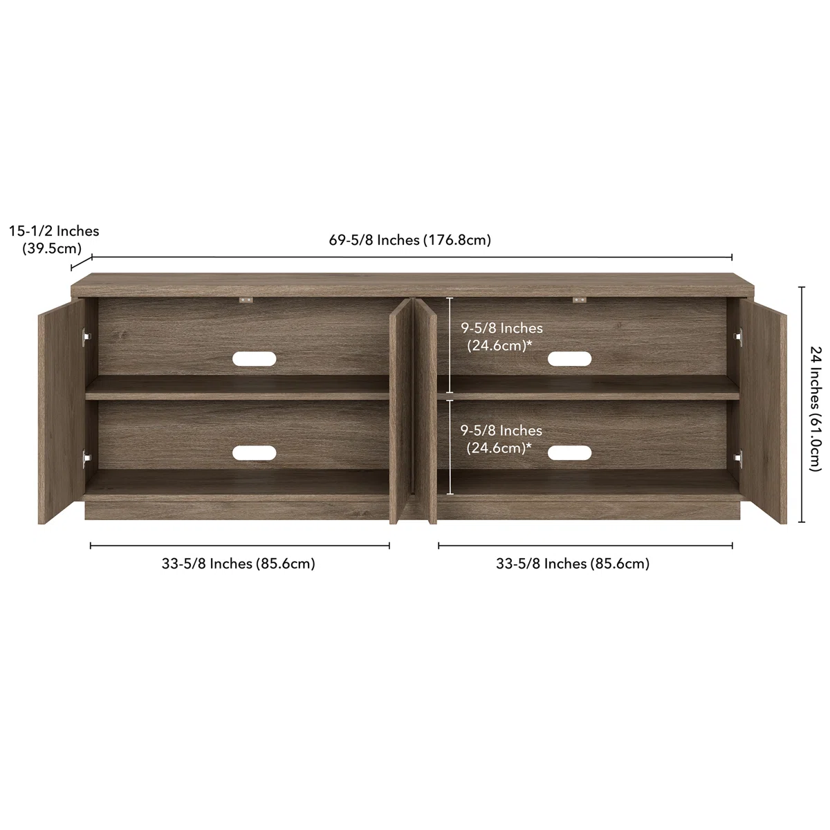 Meuble TV Hanson Moderne 