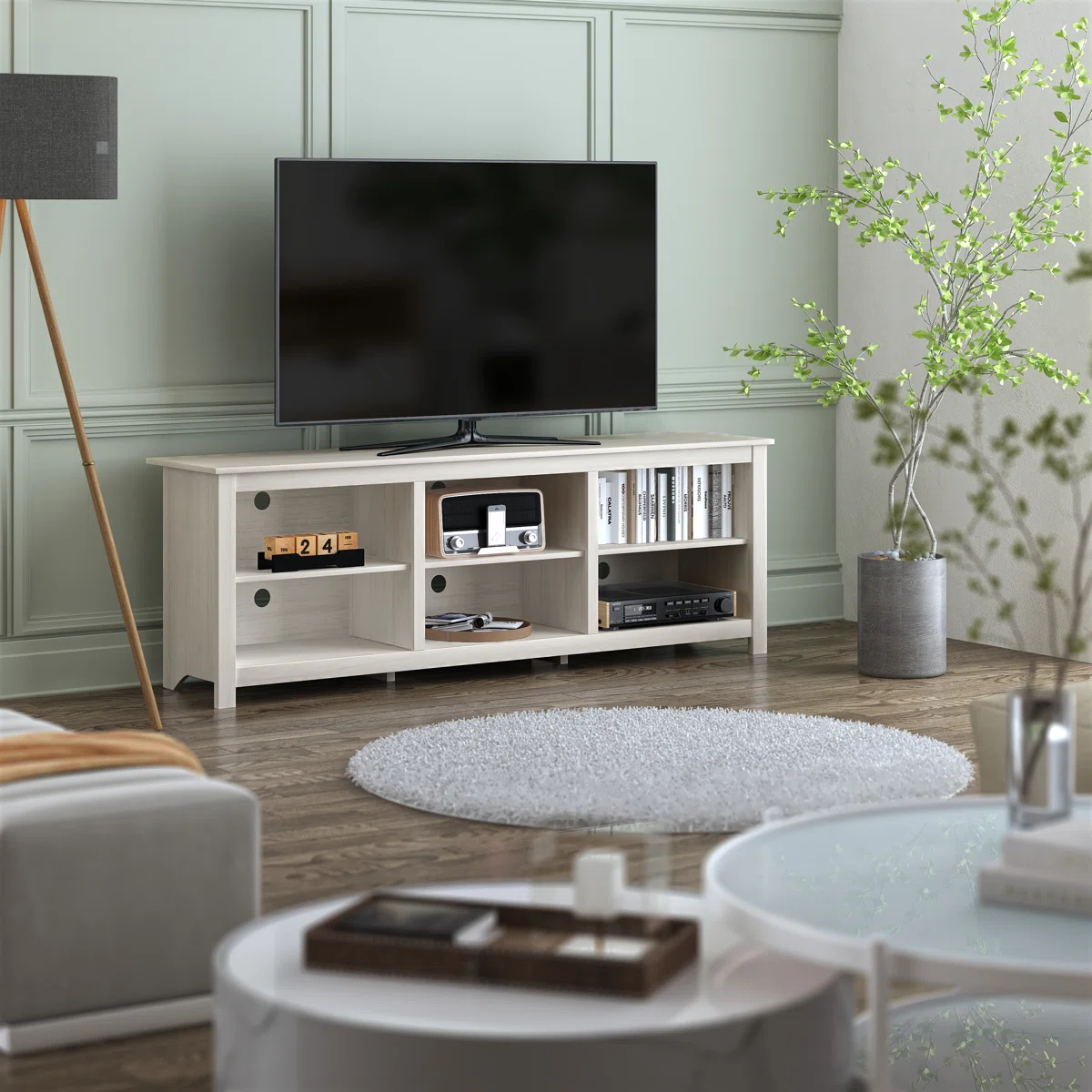 Meuble TV Inniss – Design Moderne avec Rangement