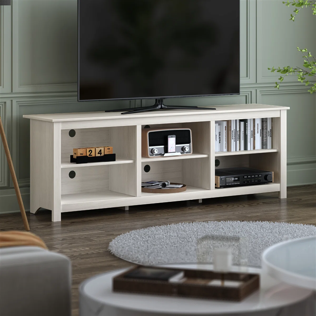 Meuble TV Inniss – Design Moderne avec Rangement