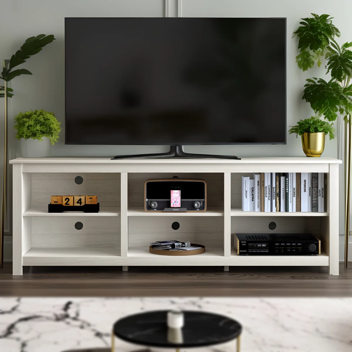 Meuble TV Inniss – Design Moderne avec Rangement