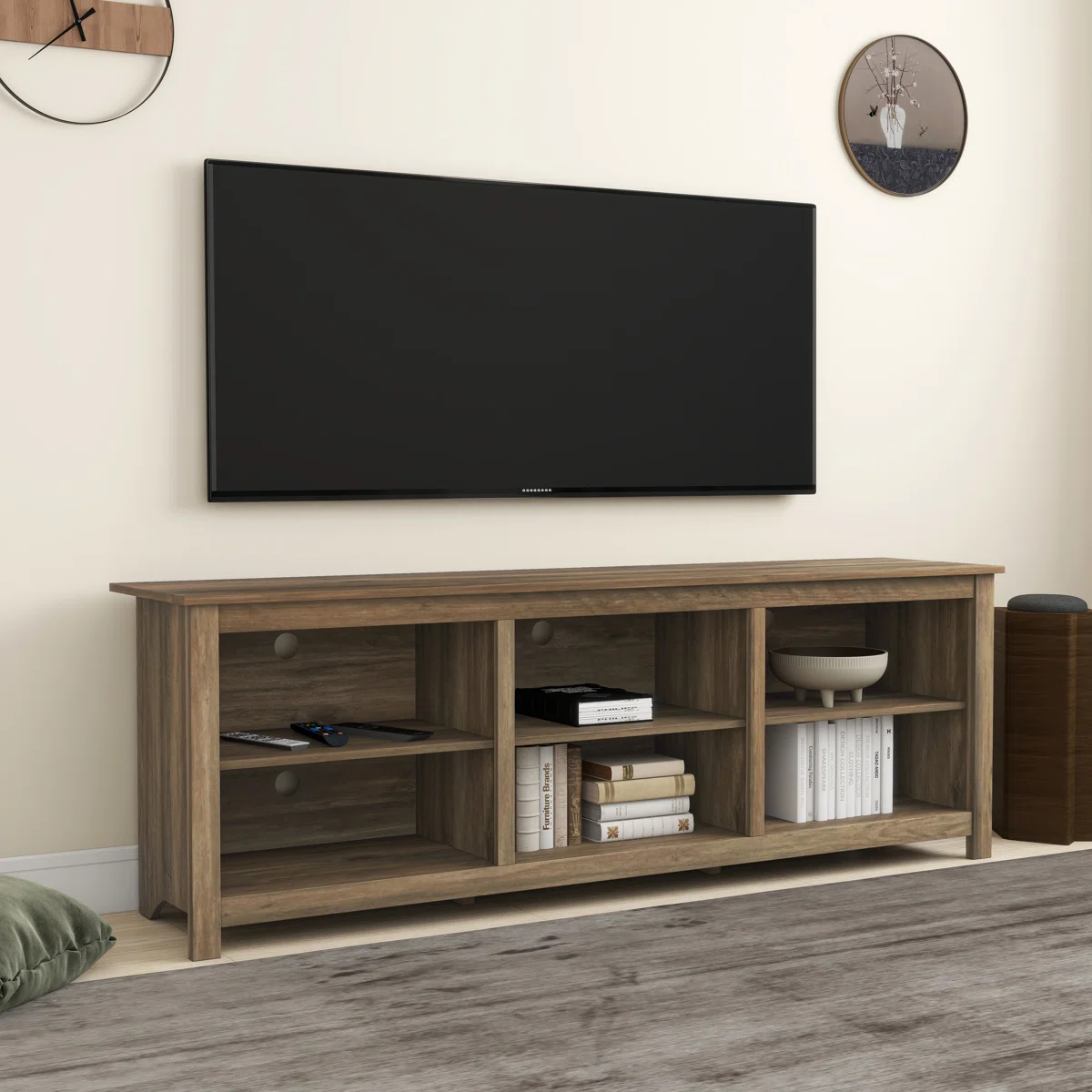 Meuble TV Inniss – Design Moderne avec Rangement