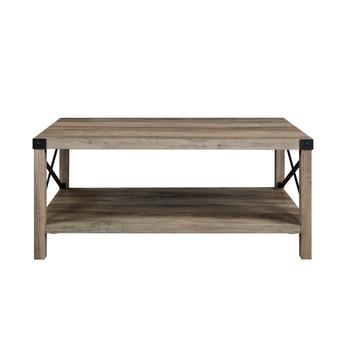 Table basse Larenda avec étagère ouverte