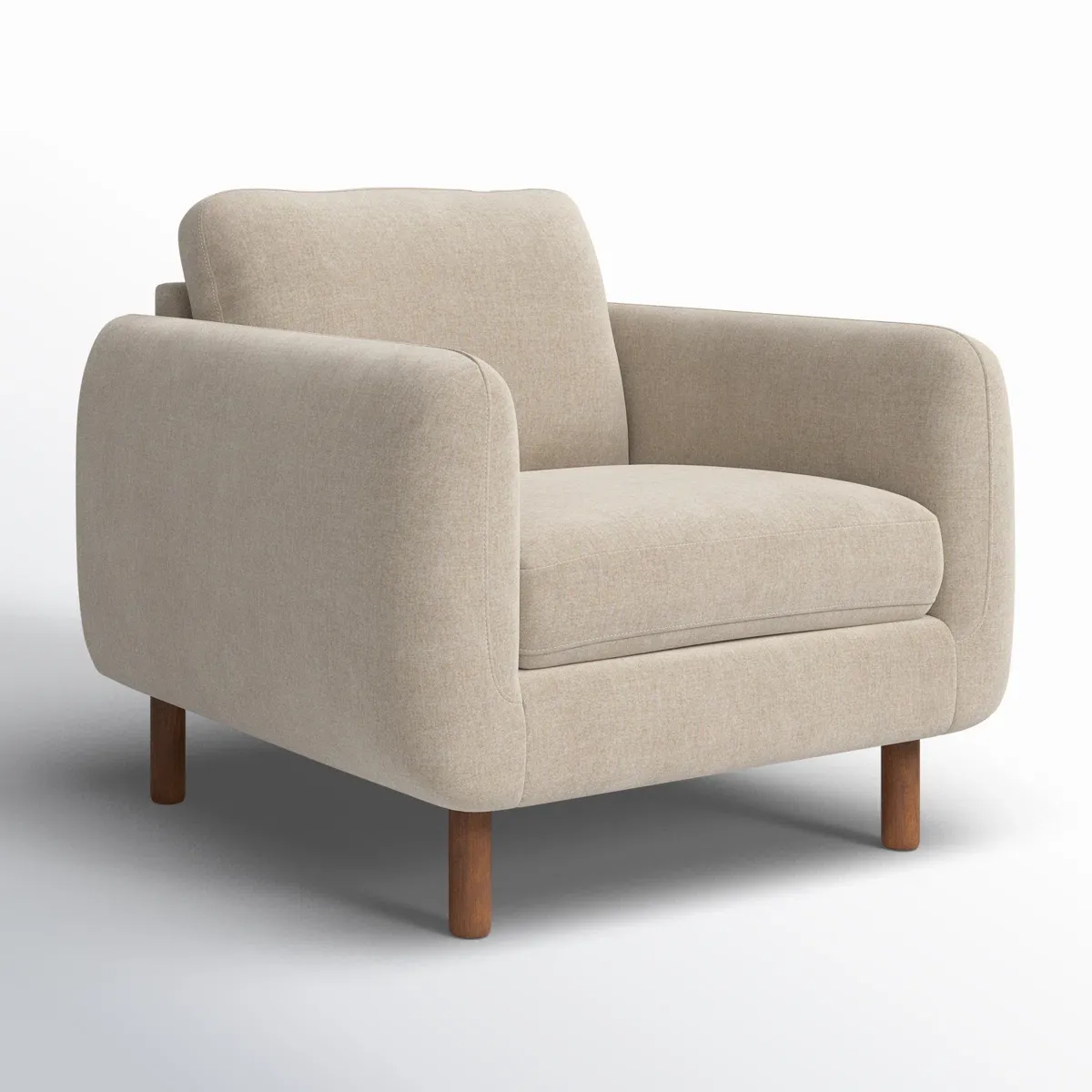 Fauteuil Leno – Fauteuil Rembourré Style Contemporain