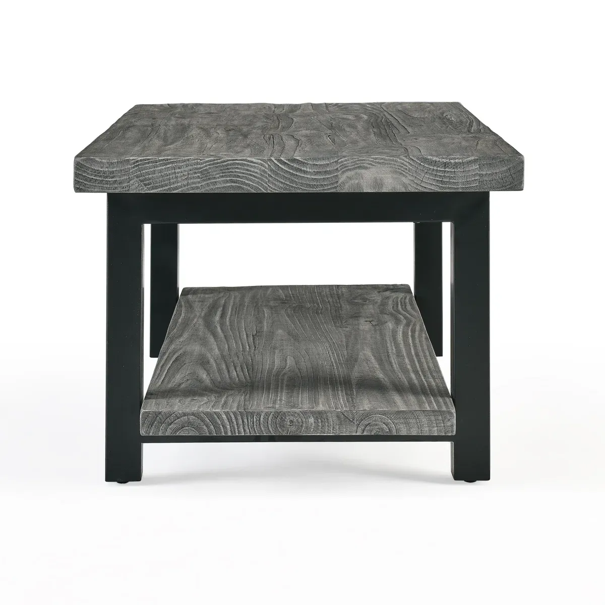 Table Basse Rundell Pomona – Bois Massif & Métal