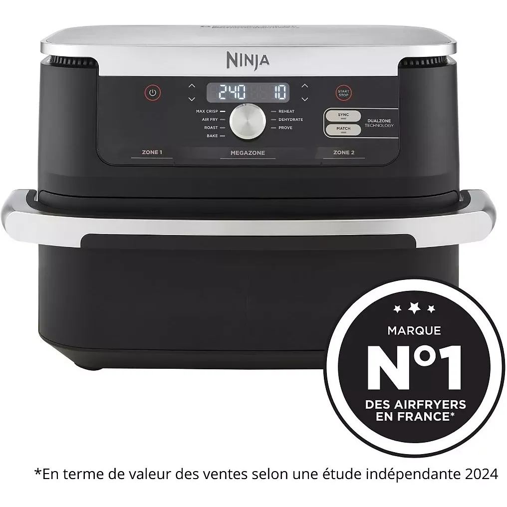 NINJA Friteuse sans huile NINJA Foodi Flex 10,4L AF500EU