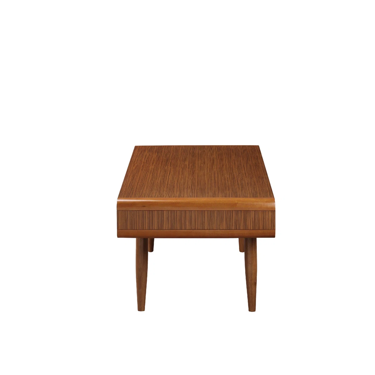 Table basse Mccurley – Design moderne en bois massif avec rangement inférieur