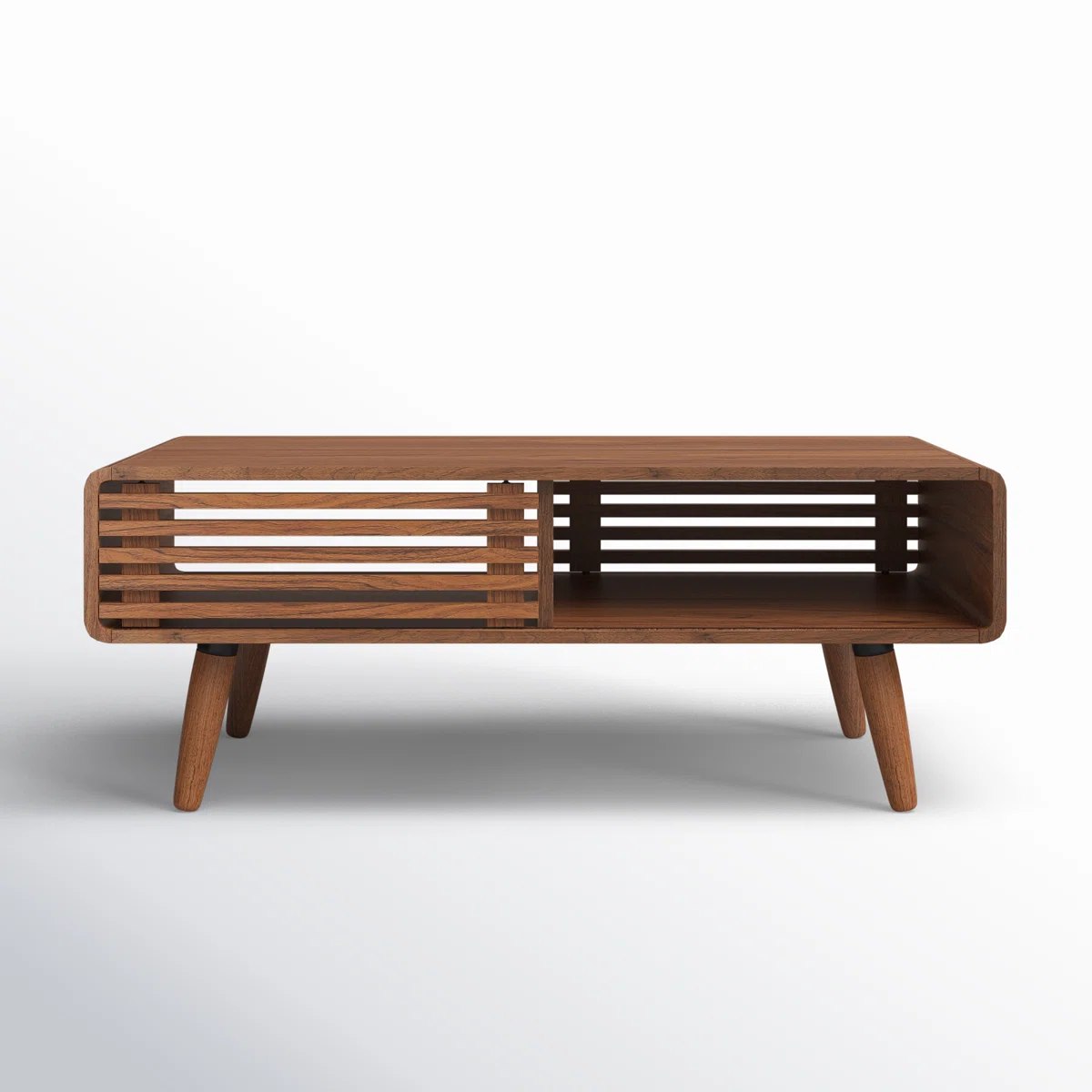 Bria – Table basse 4 pieds avec rangement