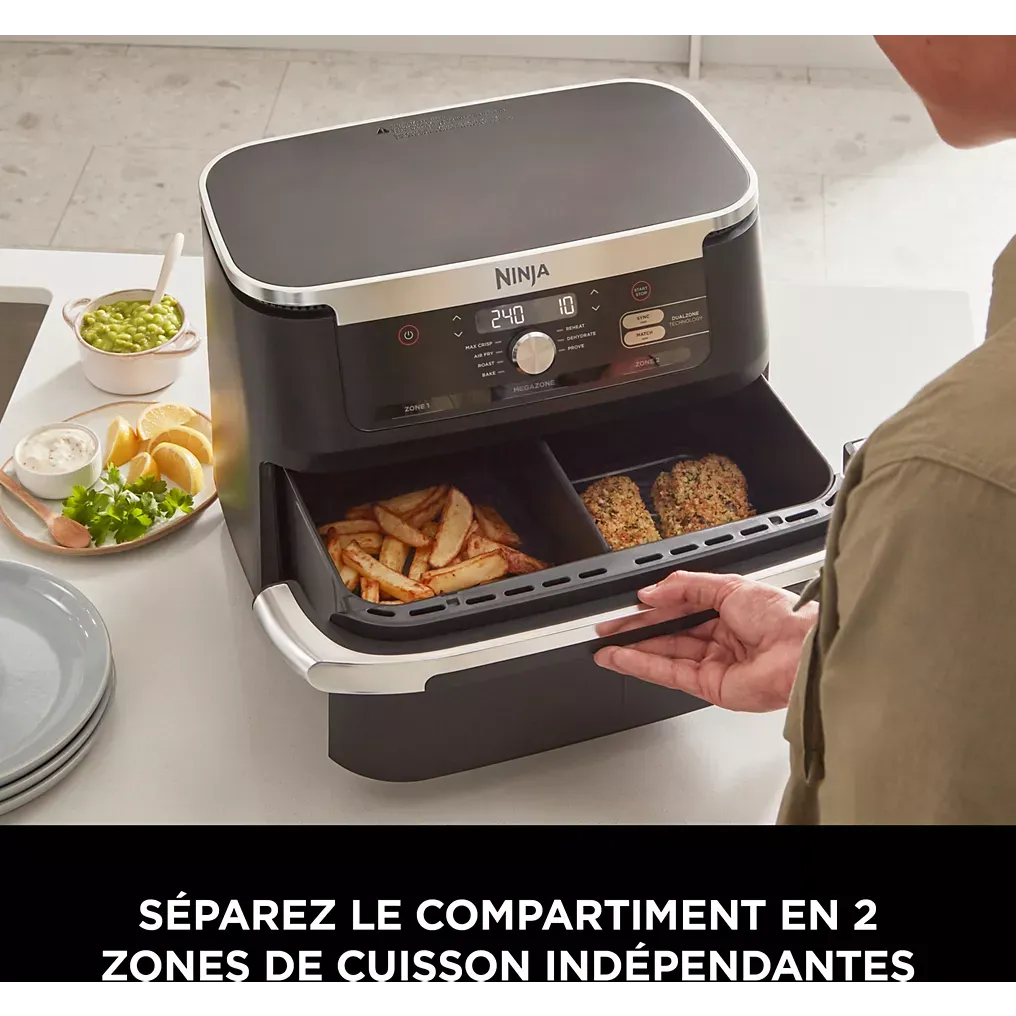NINJA Friteuse sans huile NINJA Foodi Flex 10,4L AF500EU