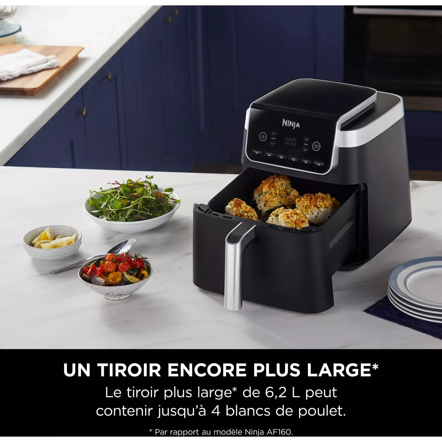NINJA Friteuse sans huile NINJA Max pro 6,2L AF180EU