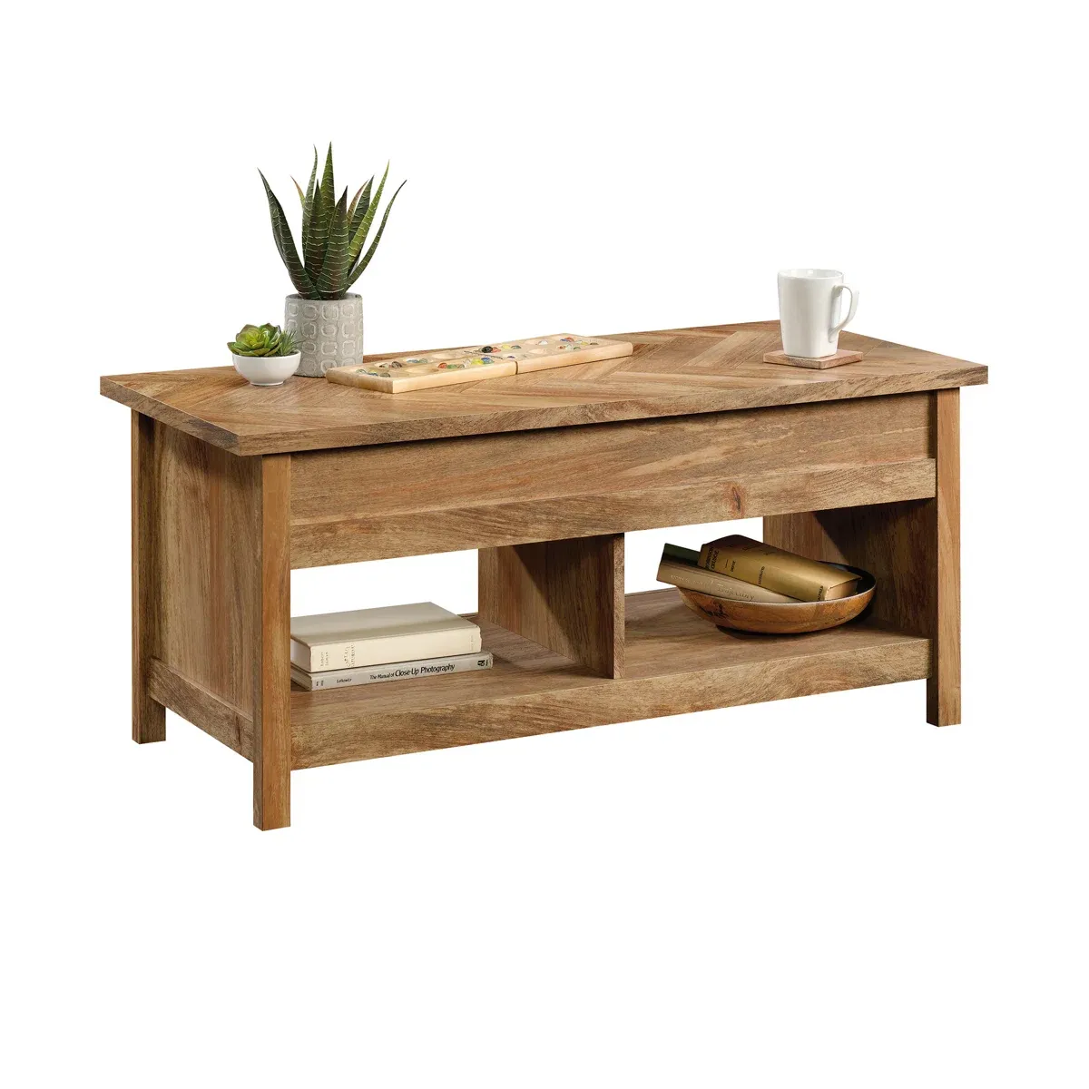 Table basse relevable McCaslin en bois