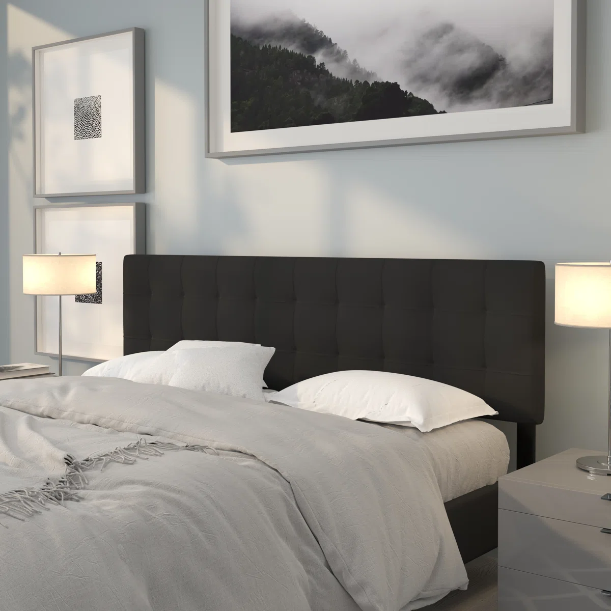 Tête de lit Ciriaca – Design matelassé King Size