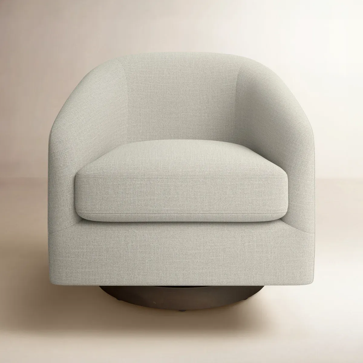 Fauteuil pivotant Bennett – Design moderne et confort enveloppant