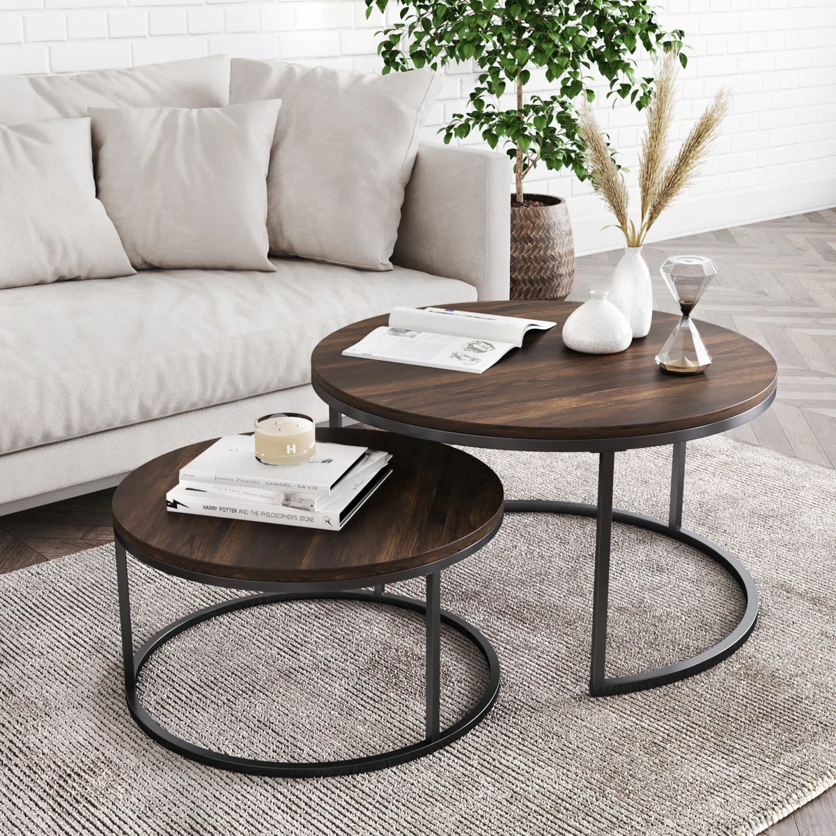 Ensemble de tables basses Alya – Design moderne 