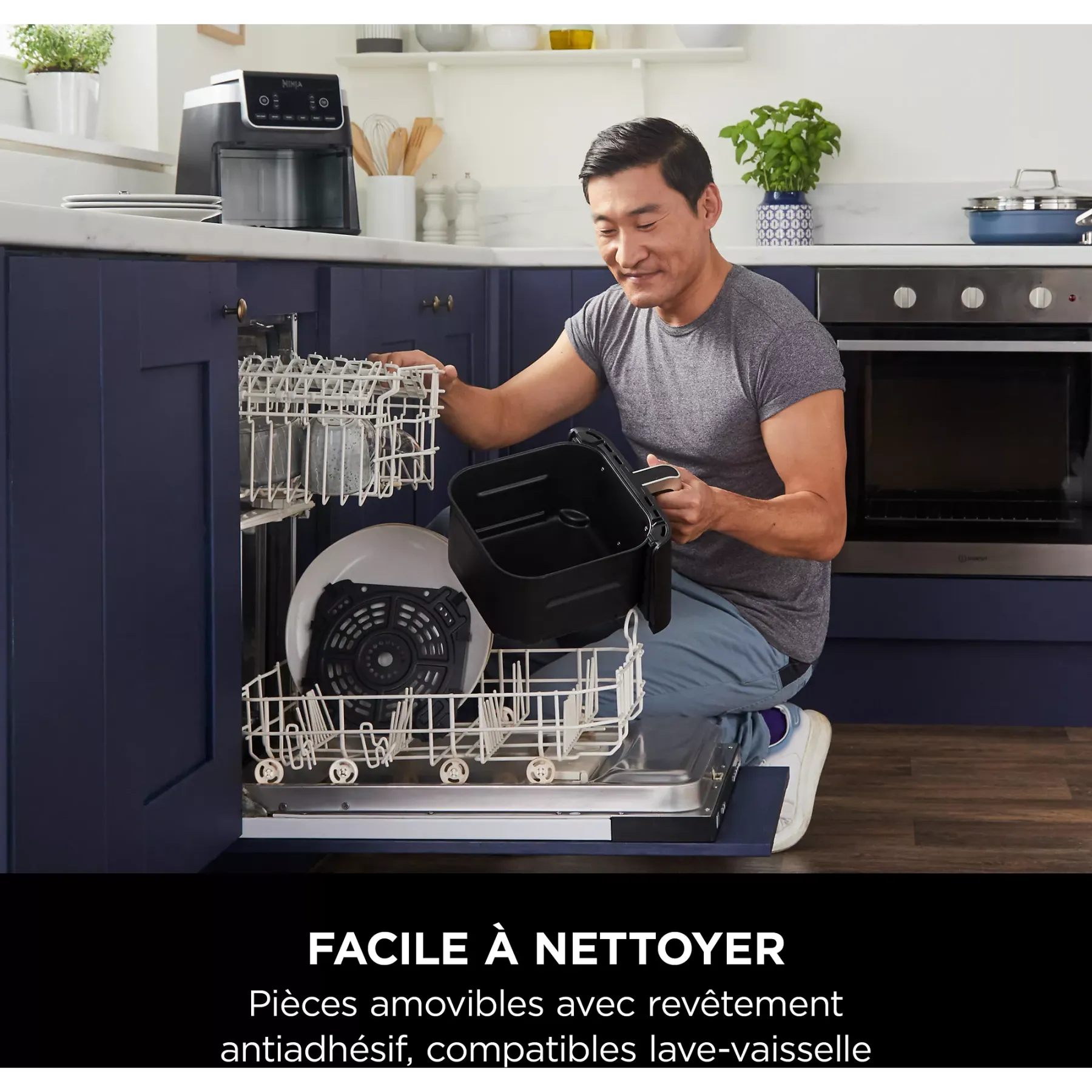 NINJA Friteuse sans huile NINJA Max pro 6,2L AF180EU