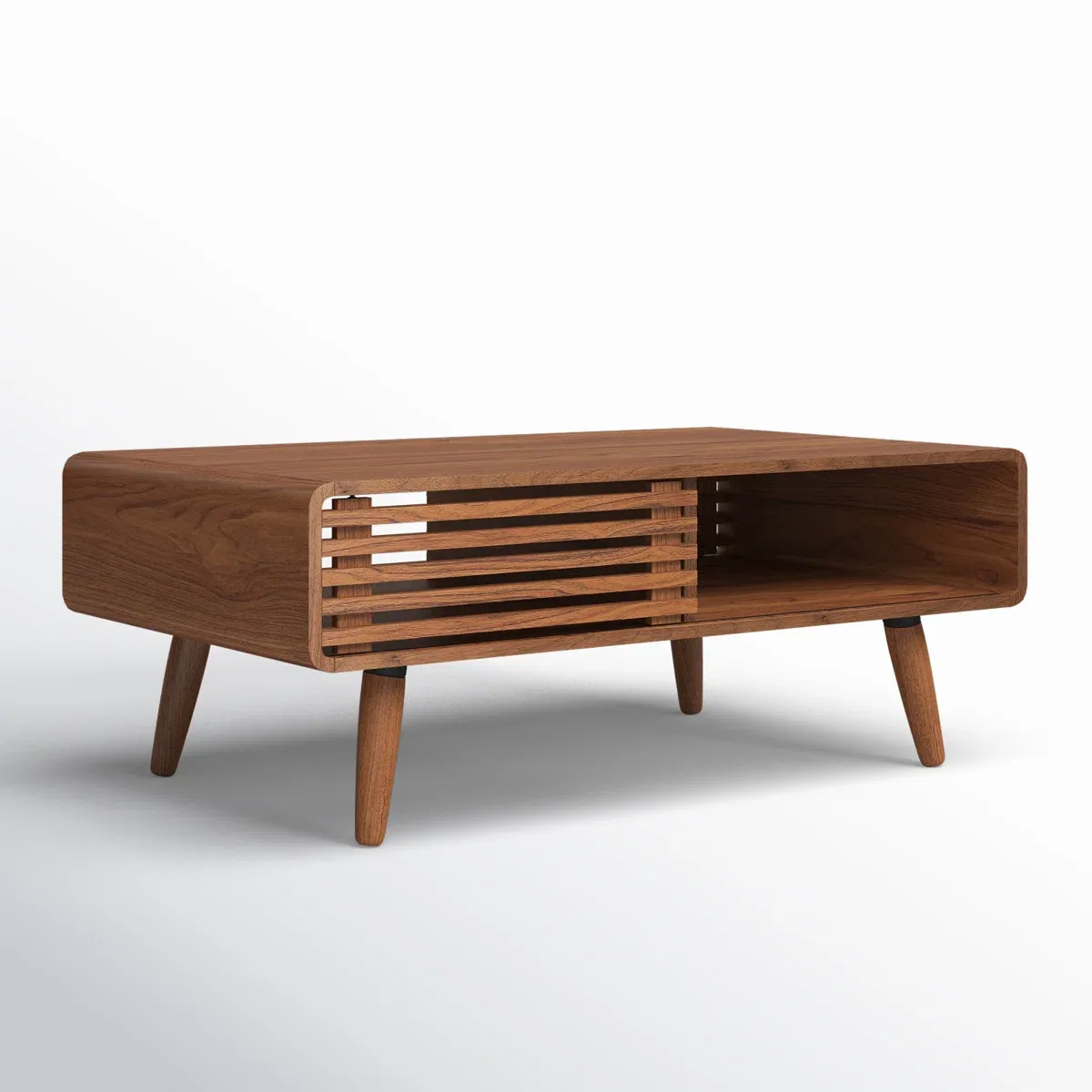 Bria – Table basse 4 pieds avec rangement