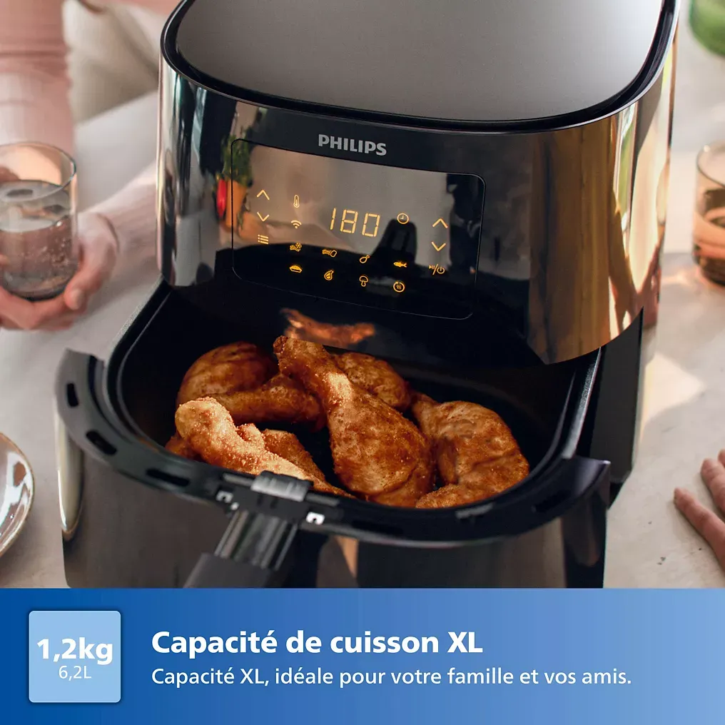 PHILIPS Airfryer PHILIPS Series 5000 XL 6,2L HD9280/70 connecté