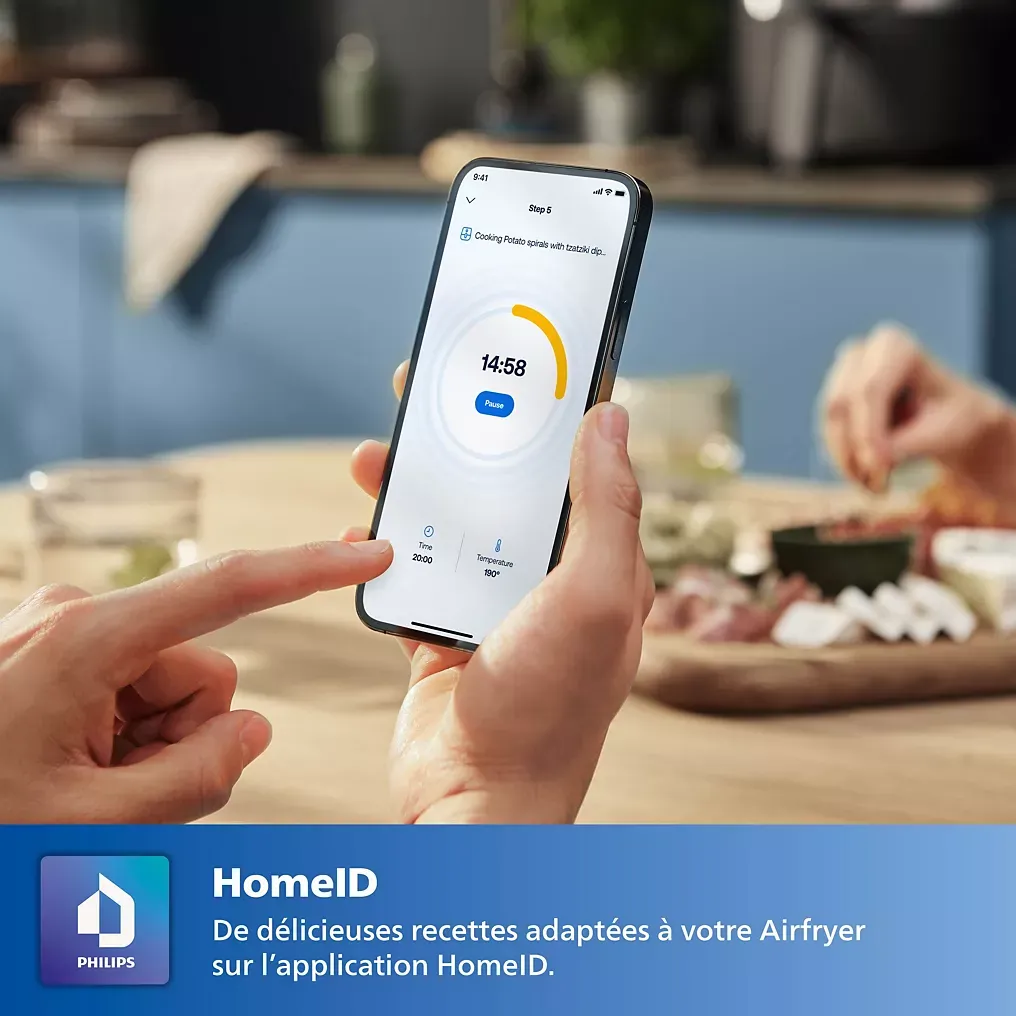 PHILIPS Airfryer PHILIPS Series 3000 Double bac 9,0L NA352/00