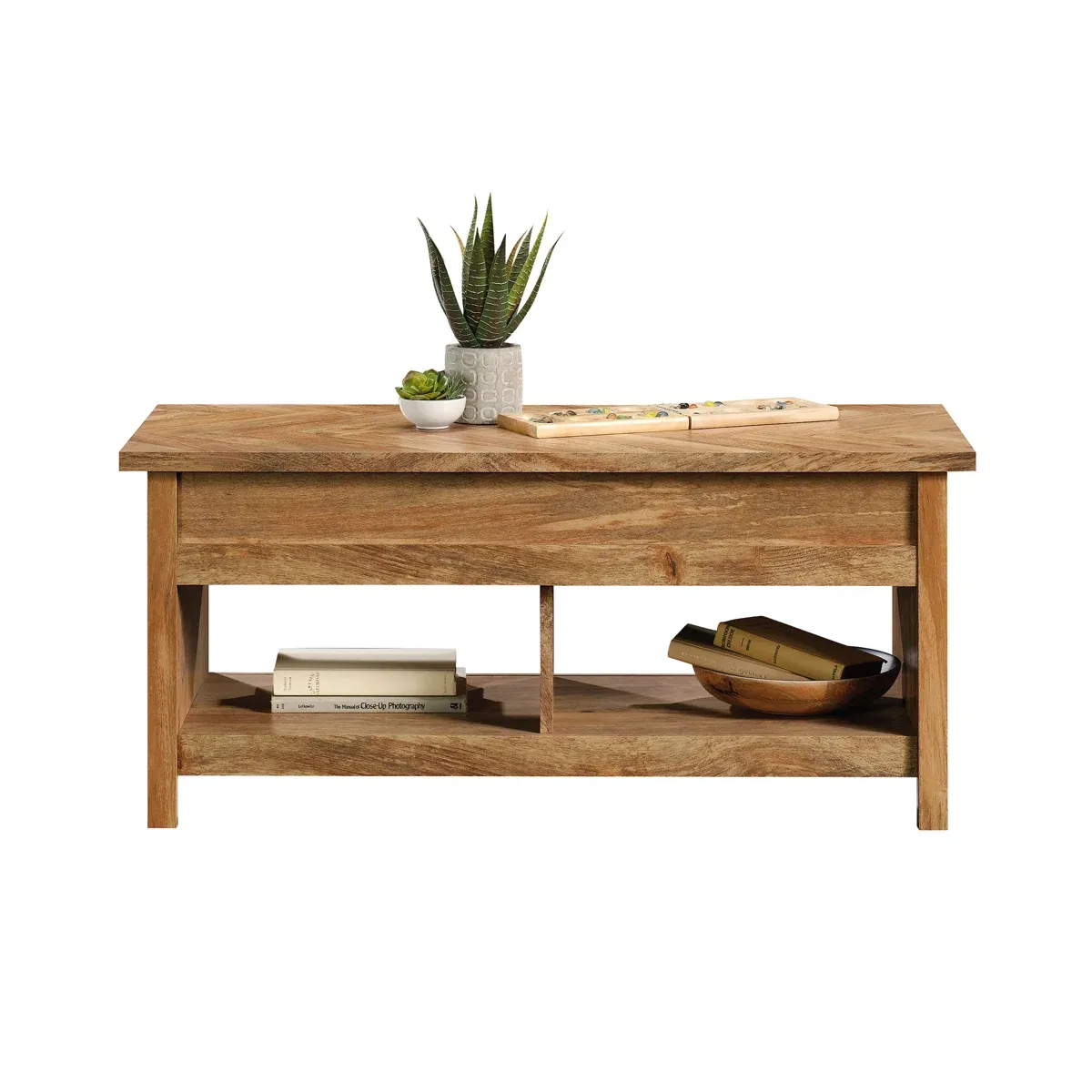 Table basse relevable McCaslin en bois
