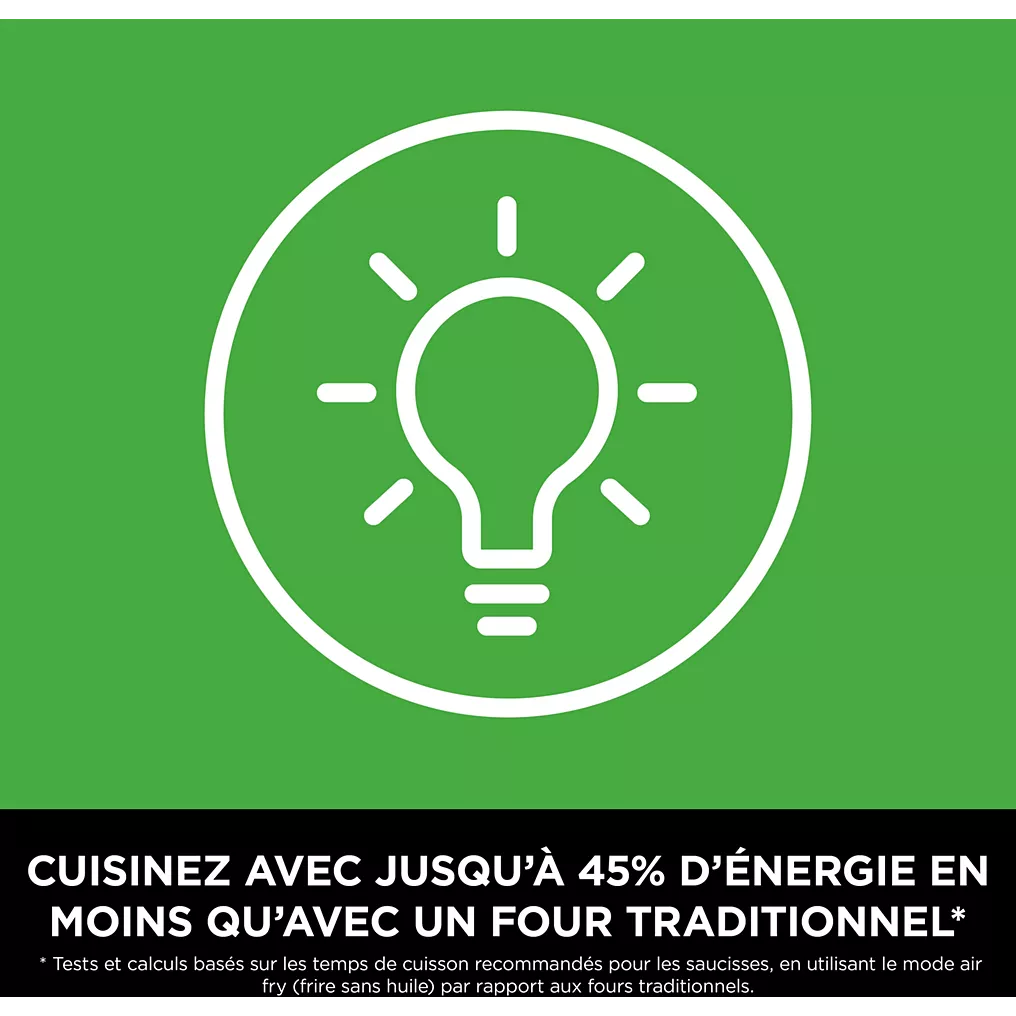 NINJA Friteuse sans huile NINJA Foodi Flex 10,4L AF500EU