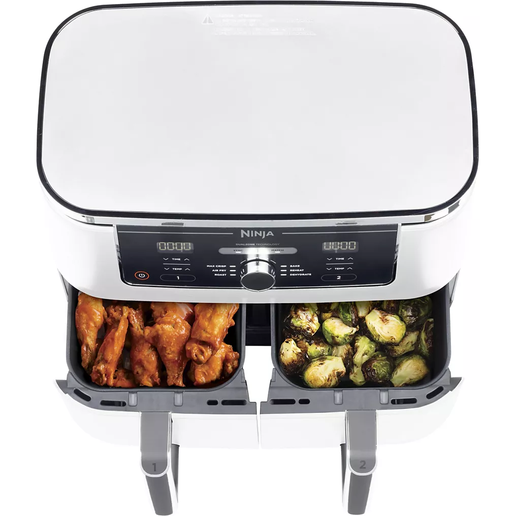 NINJA Friteuse sans huile NINJA Foodi Max Dual zone 9,5L AF400EUWH 