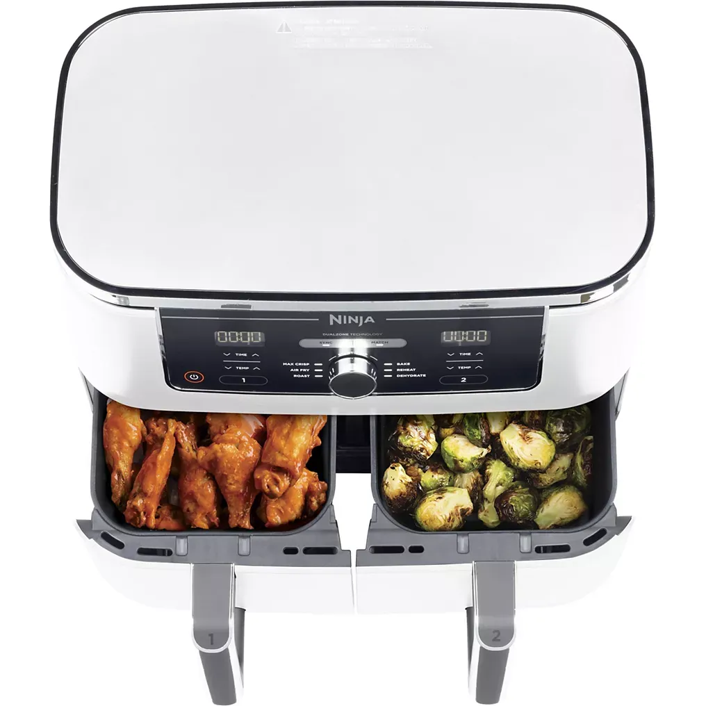 NINJA Friteuse sans huile NINJA Foodi Max Dual zone 9,5L AF400EUWH 