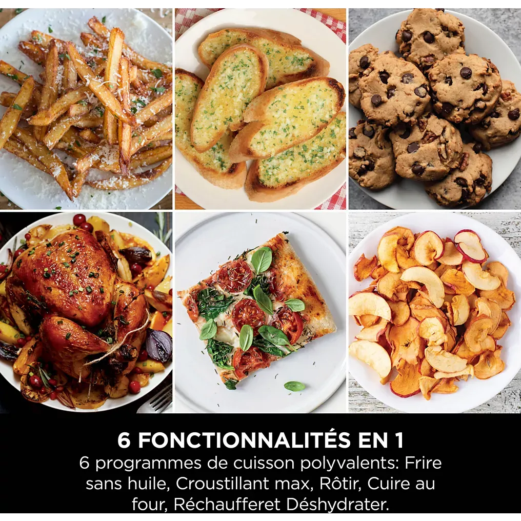 NINJA Friteuse sans huile NINJA Double Stack XL 9,5 L SL400EU