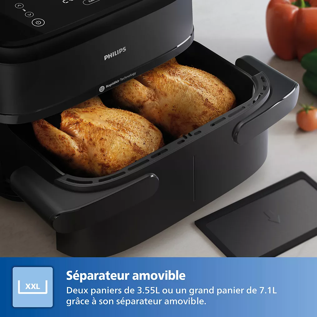 Airfryer PHILIPS double panier Série 1000 NA150/00
