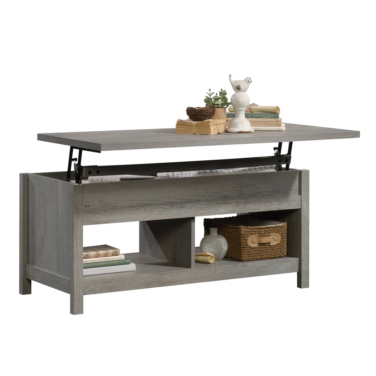 Table basse relevable McCaslin en bois