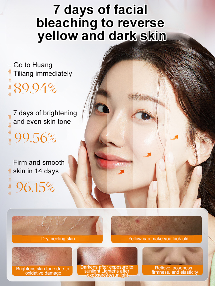 [Full-Face Firming & Wrinkle-Free]🍊Concentrated vitamin C serum visibly brightens and firms your skin, leaving it looking its best.