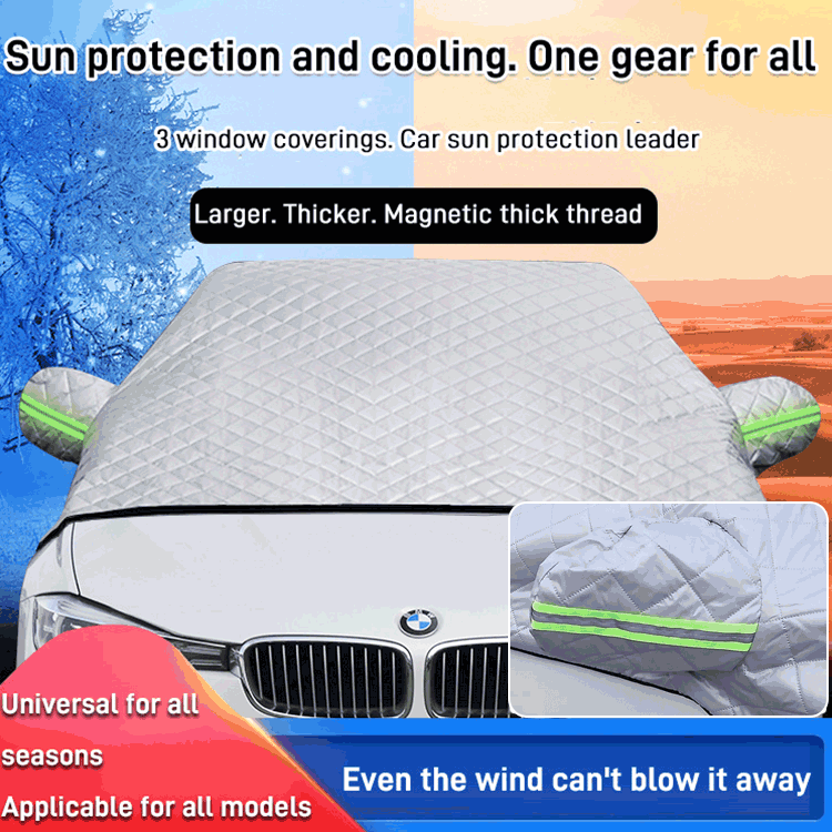 Thickened car snow and frost protection cover