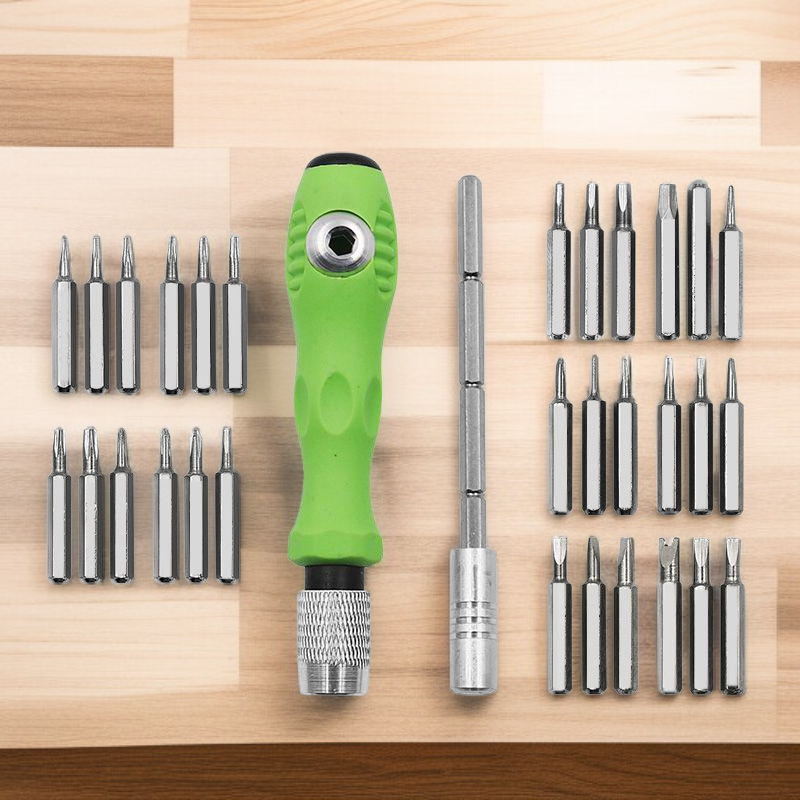 32-in-1 screwdriver bit combination set