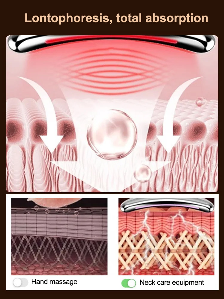 Multi-dimensional lifting and firming massager