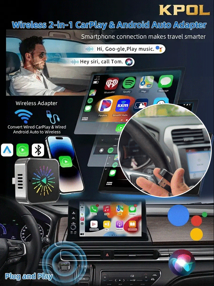 2-in-1 Mini Car Connectivity Box