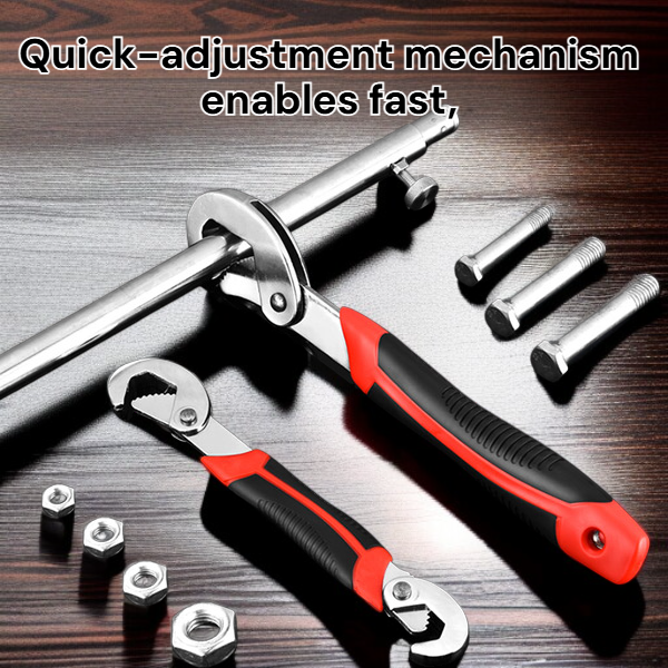 Multifunctional quick-adjustable pipe wrench