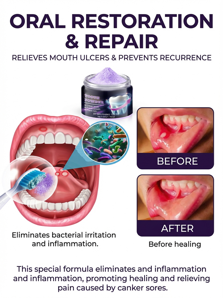 🦷 Regrow Your Enamel with 10% Nano-Hydroxyapatite! ✨ The Revolutionary Tooth Powder: Repair Cavities & Whiten Teeth Naturally! 💎 Say Goodbye to Sensitivity Forever – Professional Dental Care at Home! 🛡️✅