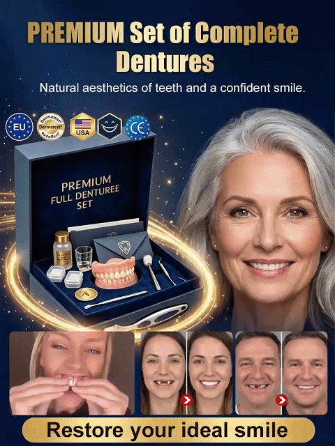 Strong Suction Full Denture for Confident Smile