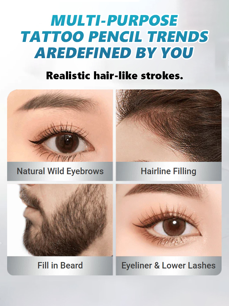 [Creating a Wild, Hairy Look] Beginner-Friendly Eyebrow Pencil