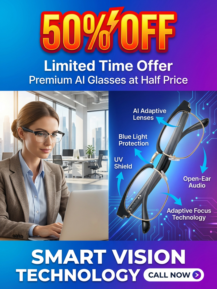 AI Translation Smart Bluetooth Glasses