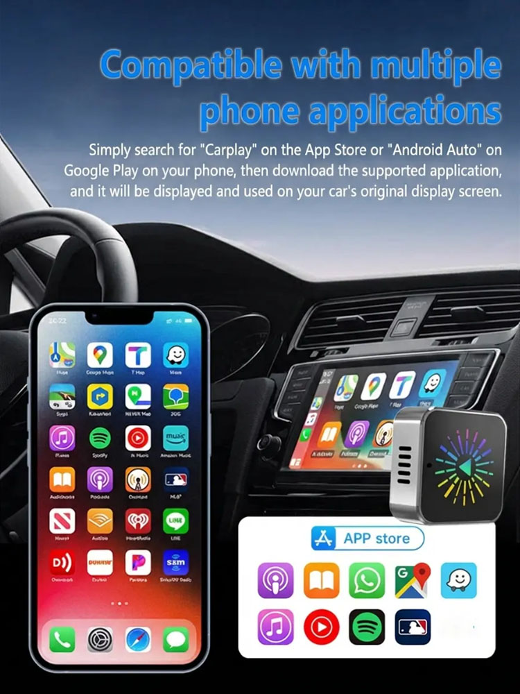 2-in-1 Mini Car Connectivity Box