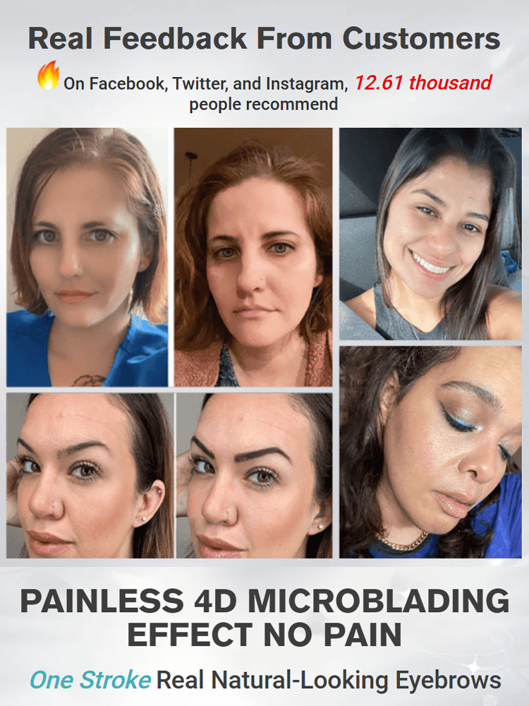 [Creating a Wild, Hairy Look] Beginner-Friendly Eyebrow Pencil