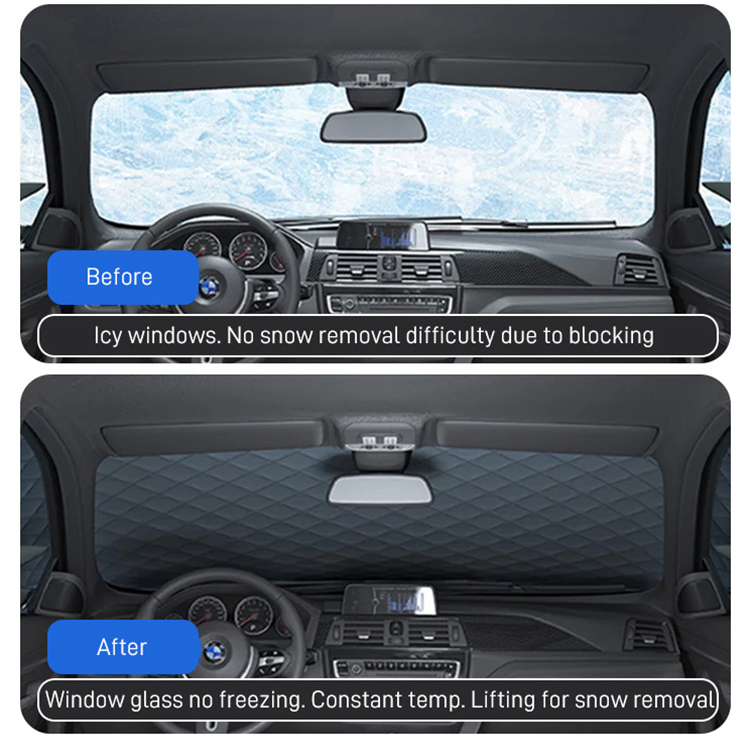 Thickened car snow and frost protection cover