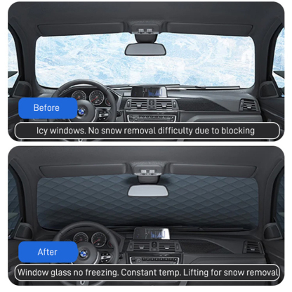 Thickened car snow and frost protection cover