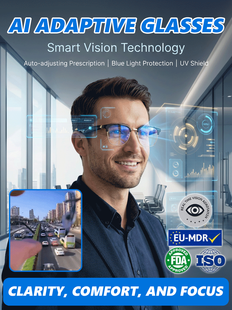 AI Translation Smart Bluetooth Glasses