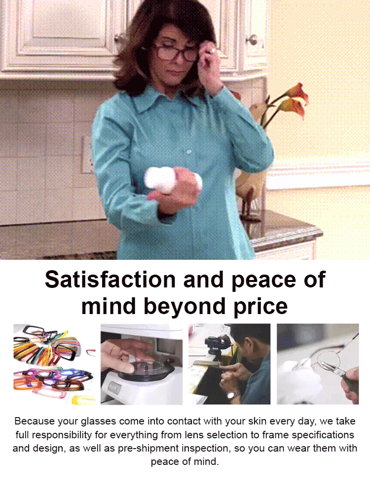 Smart photochromic zoom anti-fog reading glasses