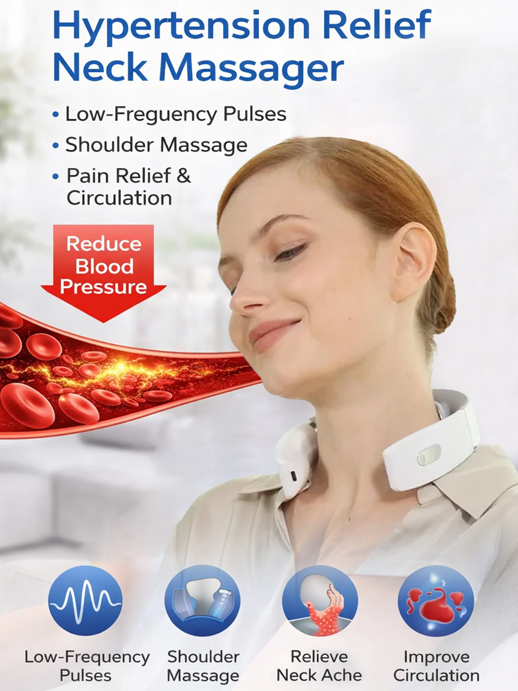 [Doctor Recommended] Neck Massager for Hypertension