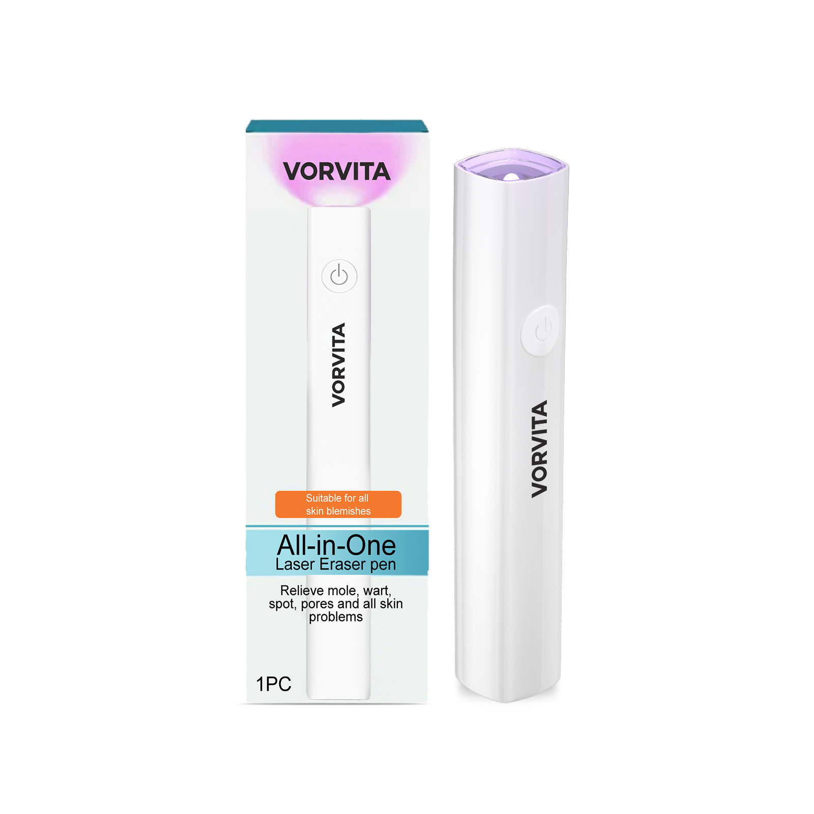 Laser mole removal pen