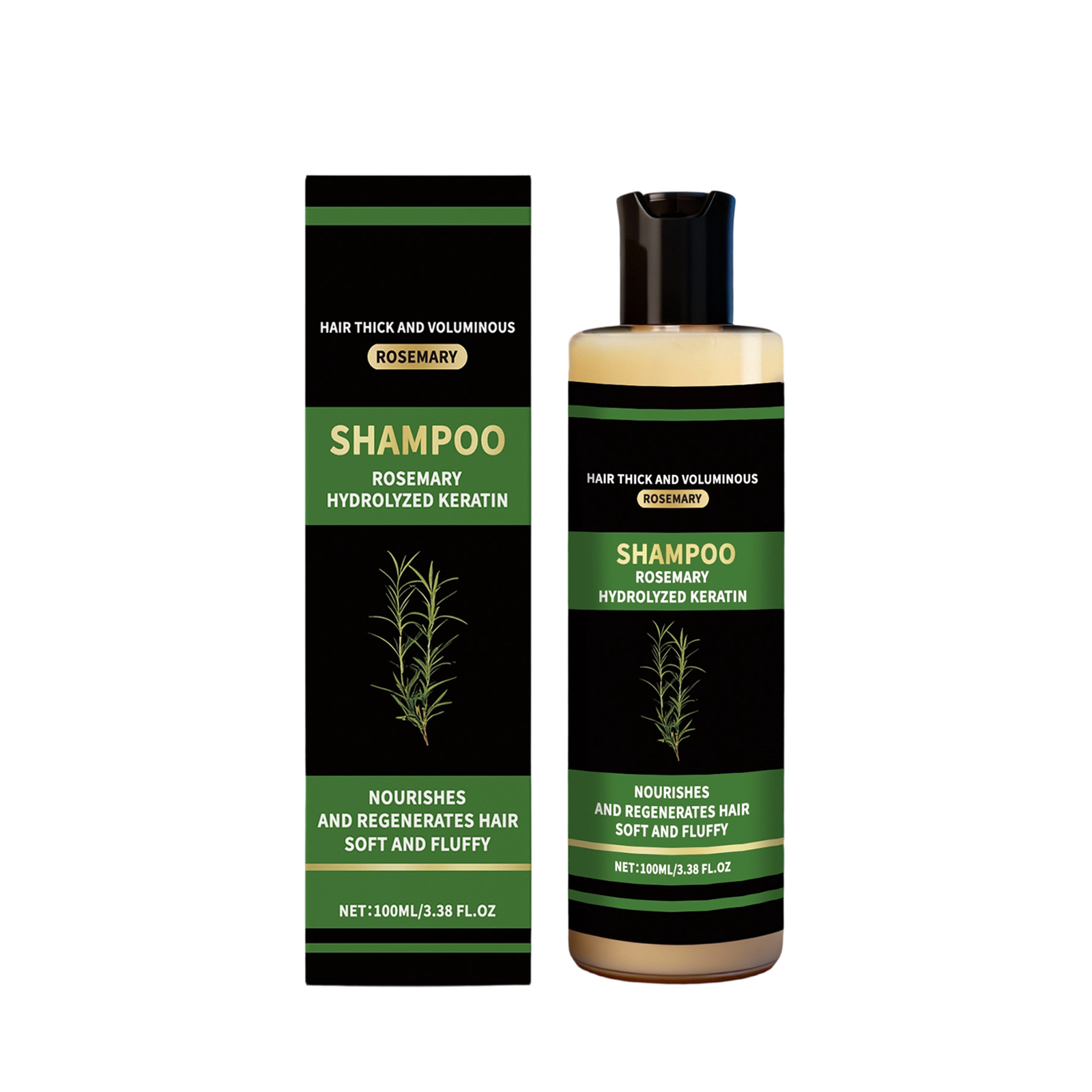 [3-Day Hair Growth] Organic Rosemary Anti-Hair Loss Shampoo
