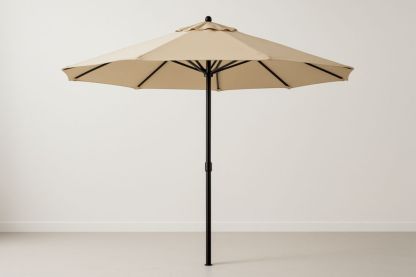 Parasol de jardin beige 300cm aluminium/polyester-jardinvitaluz