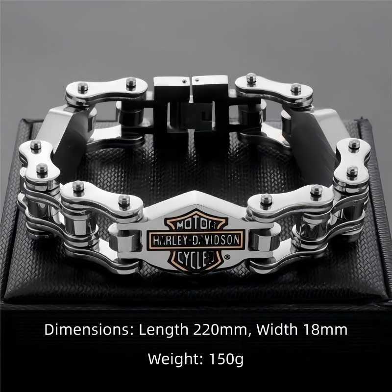 Harley motorcycle track bracelet